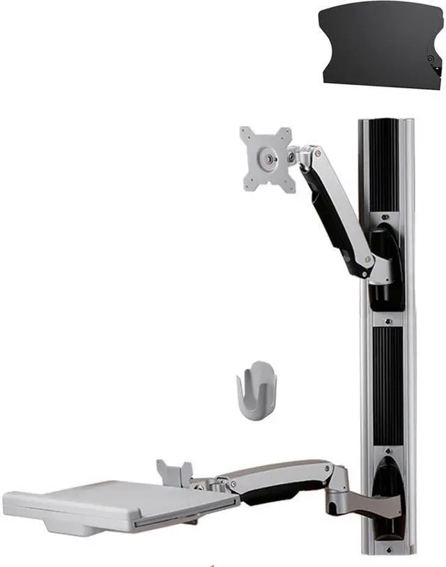 Alt view image 3 of 4 - SIT STAND COMBO WORKSTATION