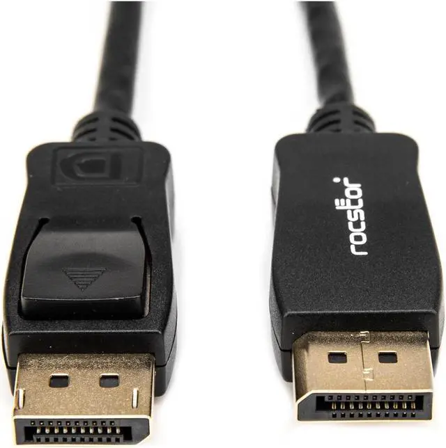 Alt view image 17 of 17 - Rocstor 15ft DisplayPort 1.2 Cable M/M - DP 4k