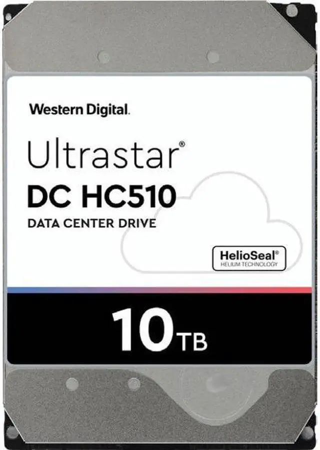 Alt view image 2 of 2 - Western Digital Ultrastar DC 10TB 3.5" SATA 7200rpm Internal HDD HUH721010ALE604