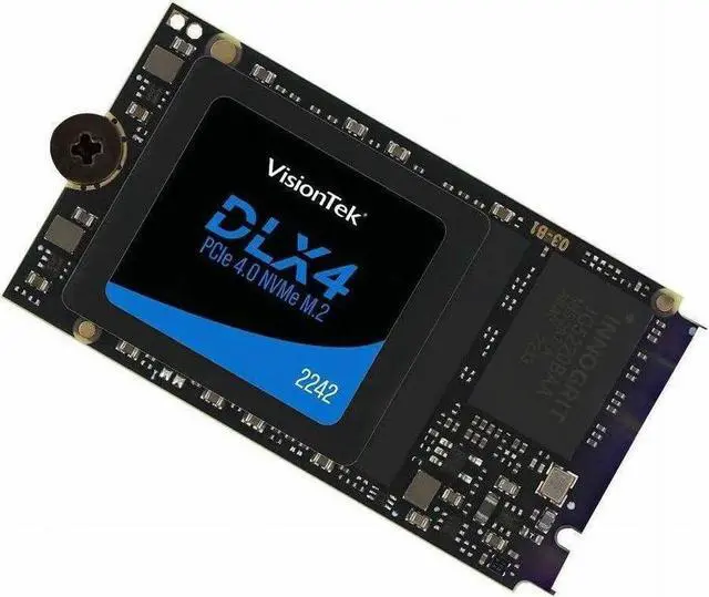 Alt view image 10 of 10 - VisionTek DLX4 1TB 2242 M.2 PCIe 4.0 x4 SSD (NVMe) Opal 2.0 SED 901703