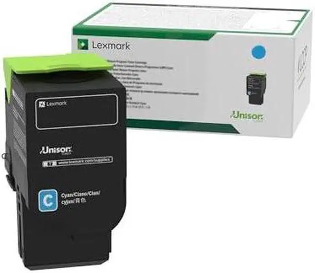 Alt view image 3 of 3 - Lexmark Original Laser Toner Cartridge Return Program Cyan 81C0XCG