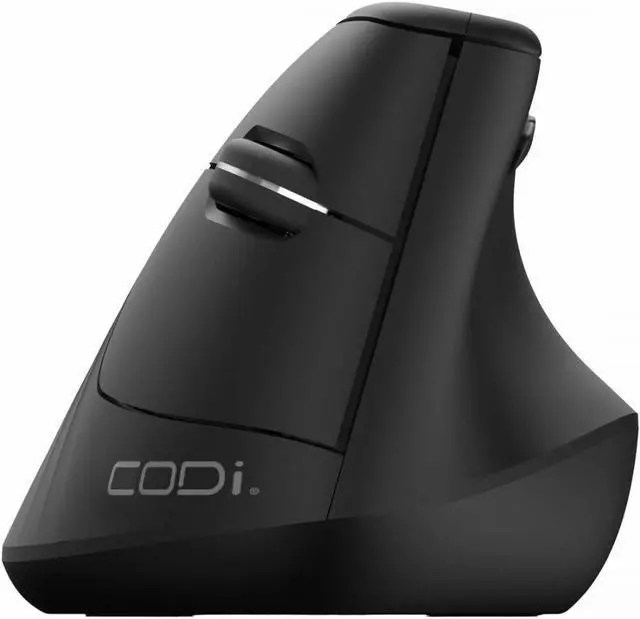 Alt view image 8 of 8 - CODi 6D Wireless Ergonomic Mouse - Optical - Wireless - 32.81 ft - Bluetooth - 2.40 GHz - 2400 dpi - Scroll Wheel - 1 x AA Battery Supported