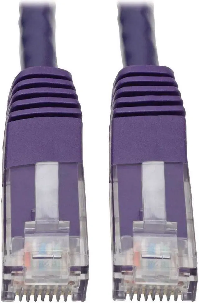 Alt view image 8 of 8 - 50' Cat6 Mlded Ptch Cbl Purple