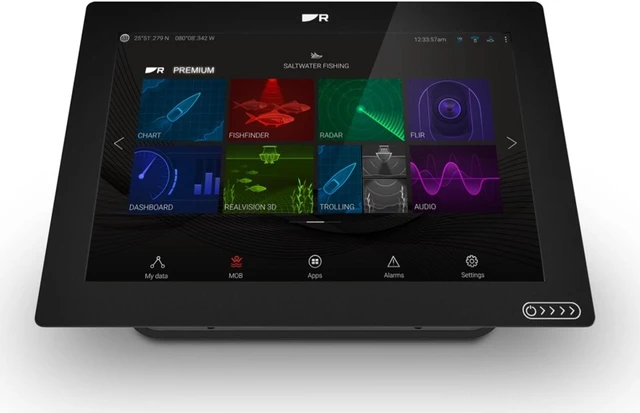 Alt view image 2 of 3 - Raymarine Axiom+ 12 - 12" MFD Chartplotter