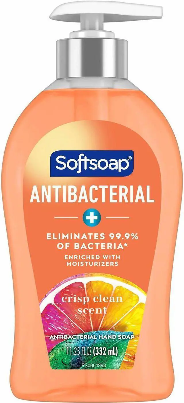 Alt view image 18 of 18 - Antibacterial Hand Soap, Crisp Clean, 11 1/4 oz Pump Bottle 44571EA