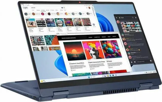 Main image of Lenovo IdeaPad 5 14AHP9 AMD Ryzen 5 8645HS 16GB Memory 1 TB PCIe SSD AMD Radeon 760M 14.0" Touchscreen 1920 x 1200 Convertible 2-in-1 Laptop Windows 11 Home 64-bit 83DR000SUS