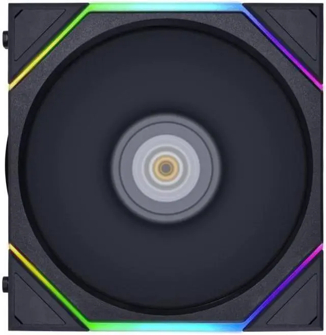 Alt view image 8 of 14 - Lian Li UNI FAN TL120 RGB Single Pack Black(No controller included)- 12TL1B
