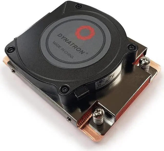 Alt view image 4 of 4 - Dynatron A42 Copper with Skived Fin Heatsink and Side Blower for AMD AM4/AM5 Socket