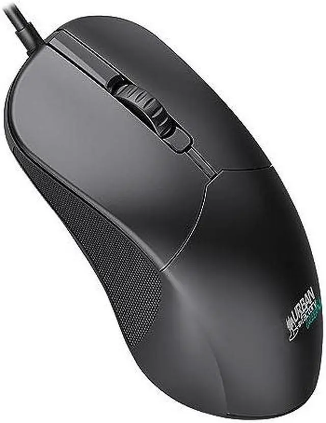 Main image of Urban Factory CYCLEE Eco-Designed Ambidextrous Computer Mouse, Black GWM01UF