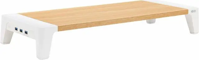 Main image of Tripp Lite Monitor Riser for Desk Wood Top USB-A Charge and Data Ports MR229USB