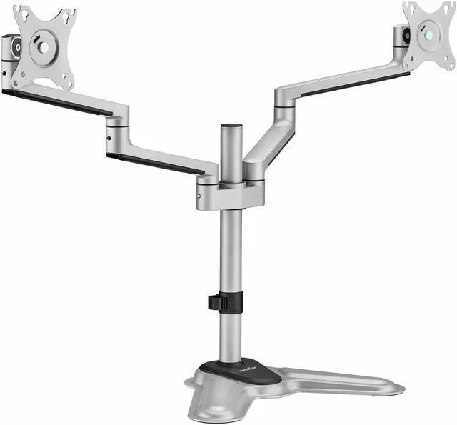 Main image of Rocstor Mounting Pole for Monitor Display Silver Black Y10N017S1