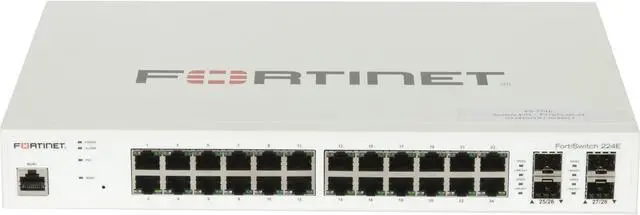 Alt view image 10 of 10 - Fortinet 200 Series FS-224E Managed Network - Switches