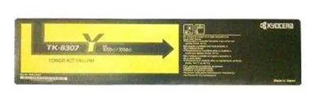 Alt view image 15 of 15 - Kyocera Original Toner Cartridge - Laser - 15000 Pages - Yellow - 1 Each