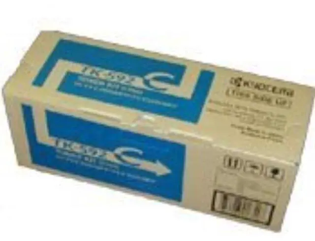 Alt view image 18 of 18 - Kyocera Copystar TK592C Laser Toner Cartridge Cyan