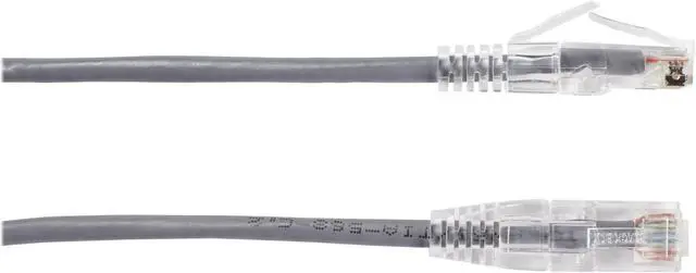 Alt view image 6 of 6 - BLACK BOX C6APC28-GY-03 CAT6A 500-MHZ SNAGLESS 28AWG STRANDED ETHERNET PATCH CABLE - UNSHIELDED (UTP), C