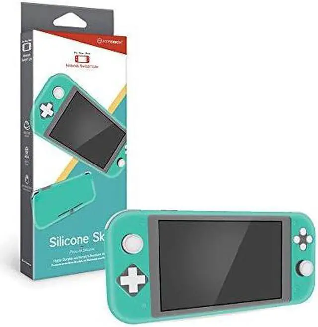 Alt view image 5 of 5 - Hyperkin Silicone Skin Console Case for Nintendo Switch Lite - Turquoise