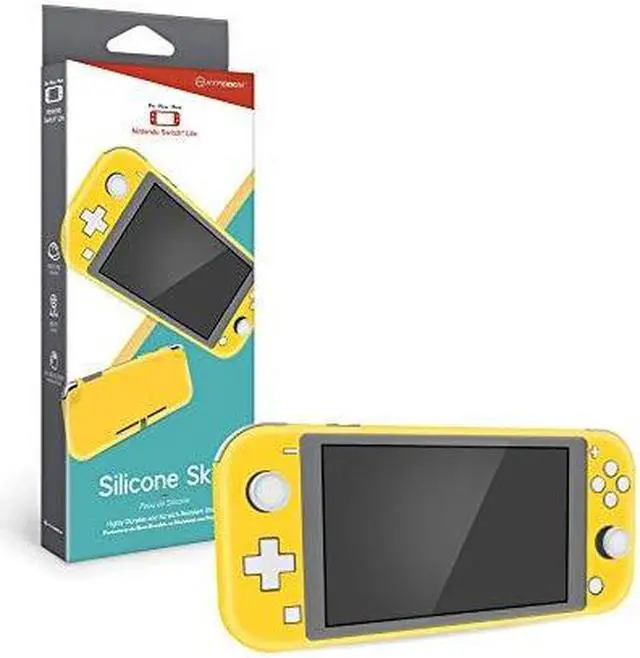 Alt view image 5 of 5 - Hyperkin Silicone Skin Console Case for Nintendo Switch Lite - Yellow