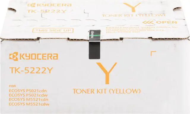 Alt view image 4 of 4 - Kyocera Tk5222y Toner Cartridge, F/ 5021/5521, 1200 Page Yield, Yw