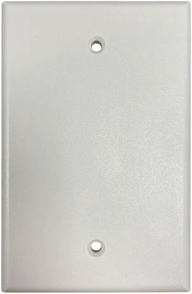 Alt view image 8 of 8 - Tripp Lite Safe-IT Blank Wall Plate Antibacterial Ivory Matte TAA N042AB000IVM