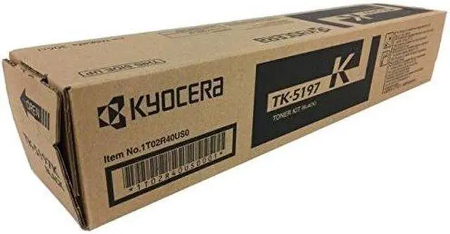 Alt view image 4 of 4 - Black Toner Cartridge for Kyocera TK-5197K TASKalfa 306ci, TASKalfa 307ci, TASKalfa 308ci, Genuine Kyocera Brand
