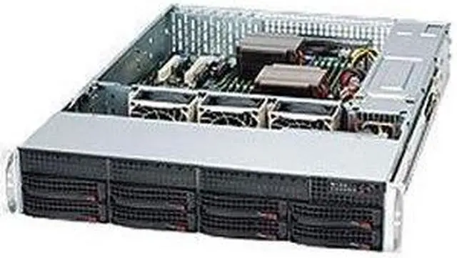 Alt view image 6 of 6 - SuperMicro CSE-825TQ-600LPB