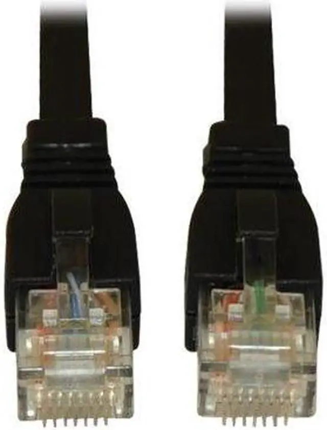 Alt view image 14 of 14 - TRIPP LITE N261-025-BK 25 ft. Cat 6A Black Augmented Cat6 (Cat6a) Snagless 10G Certified Patch Cable, (RJ45 M/M) - Black