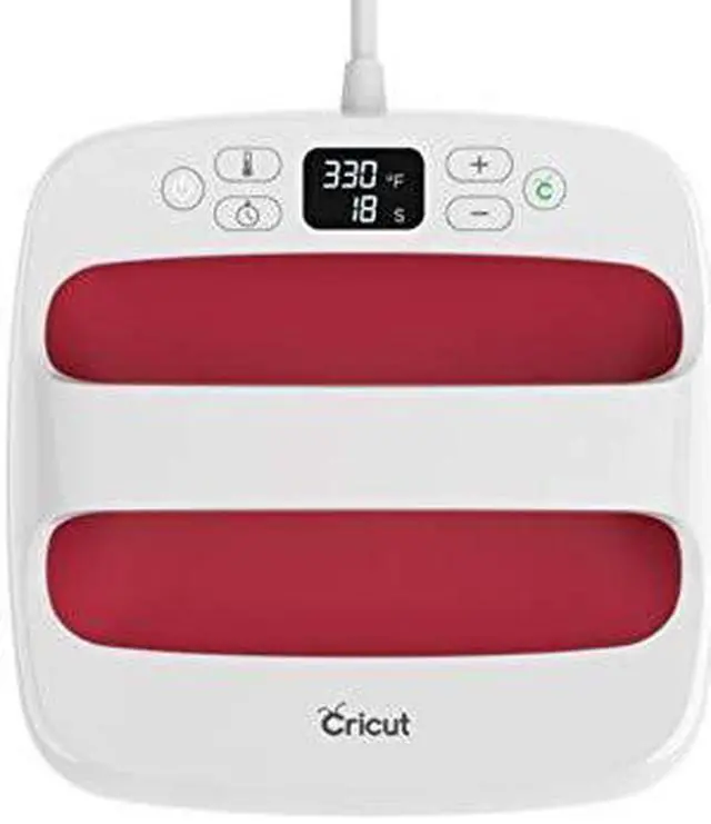 Alt view image 6 of 10 - Cricut EasyPress 2 Raspberry | 9" x 9" Heat Press 2005432