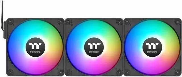 Main image of Thermaltake CT120 EX ARGB Sync PC Cooling Fan (3-Fan Pack), Magnetic Connection, 5V Motherboard Sync, 16.8 Million Colors 9 Addressable LEDs, 120 mm Case/Radiator Fan, CL-F181-PL12SW-A