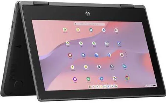 Alt view image 2 of 17 - HP Pro x360 Fortis 11 G3 11.6" Touchscreen Chromebook HD 1366 x 768 Intel Celeron N4500 Dual-core (2 Core) 8 GB Total RAM 8 GB On-board Memory 64 GB Flash Memory Model 7L301UT#ABA