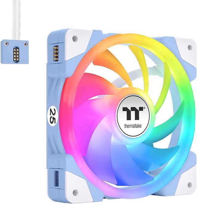 Alt view image 8 of 8 - Thermaltake SWAFAN EX12 ARGB Cooling Fan 3 Pack CLF183PL12BUA