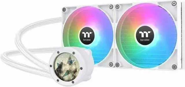 Alt view image 2 of 2 - Thermaltake TH280 V2 Ultra ARGB Snow CL-W406-PL14SW-A Liquid / Water Cooling