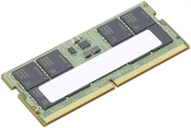 Alt view image 2 of 3 - Lenovo 32GB DDR5 SDRAM Memory Module - For Notebook - 32 GB - DDR5-5600/PC5-44800 DDR5 SDRAM - 5600 MHz - 262-pin - SoDIMM