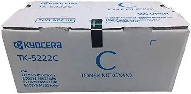 Alt view image 6 of 7 - Kyocera Tk5222c Toner Cartridge, F/ 5021/5521, 1200 Page Yield, Cyn