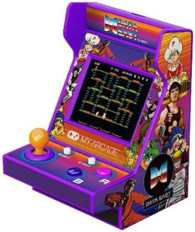 Alt view image 9 of 10 - MY ARCADE Data East Hits Pico Player - 3.75" Fully Playable Portable Tiny Arcade Machine with 108 Retro Games, 2" Screen Color display, Battery Powered