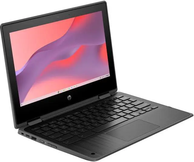 Alt view image 3 of 17 - HP Pro x360 Fortis 11 G3 11.6" Touchscreen Chromebook HD 1366 x 768 Intel Celeron N4500 Dual-core (2 Core) 8 GB Total RAM 8 GB On-board Memory 64 GB Flash Memory Model 7L301UT#ABA