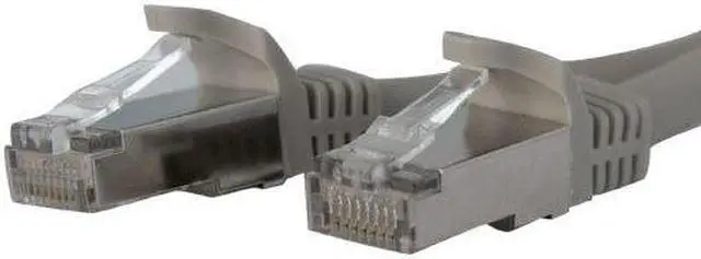 Alt view image 3 of 3 - 10FT CAT6A GREY SHIELDED MOLDED