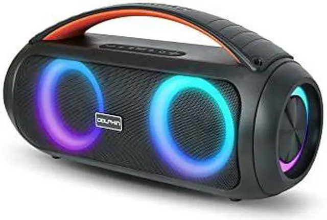 Alt view image 6 of 6 - Dolphin LX-220 Dual 3" Portable IPX5 Waterproof Boombox