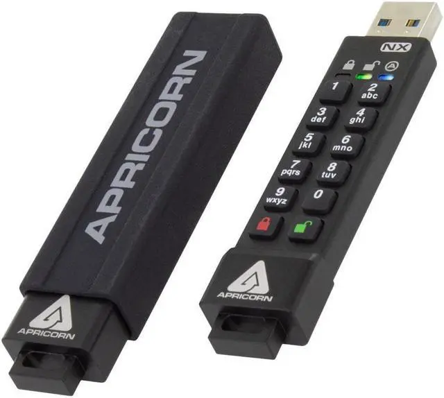 Alt view image 8 of 9 - Apricorn 256GB Aegis Secure Key Encrypted USB 3.0 Flash Drive ASK3-NX-256GB