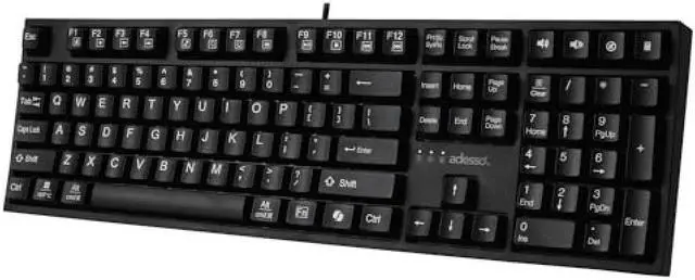 Main image of Adesso Multi-OS Mechanical Keyboard With CoPilot AI Hotkey