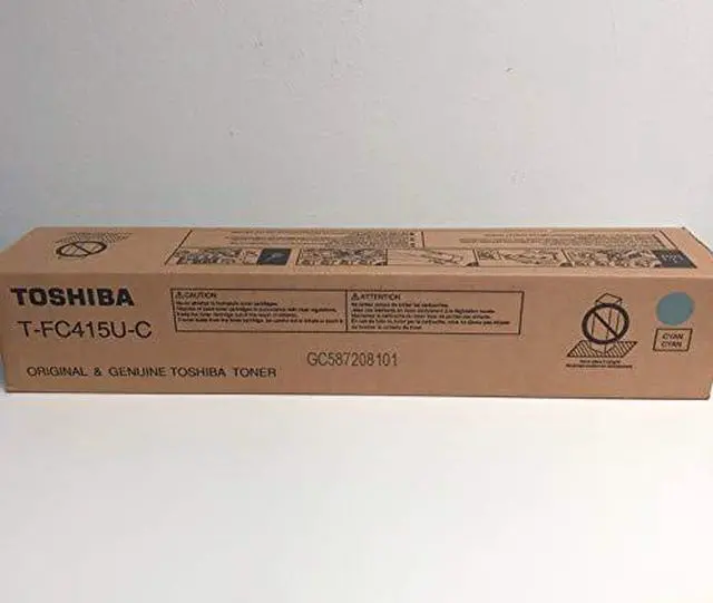 Alt view image 4 of 4 - Toshiba Original Toner Cartridge - Cyan - Laser - 33600 Pages - 1 Each