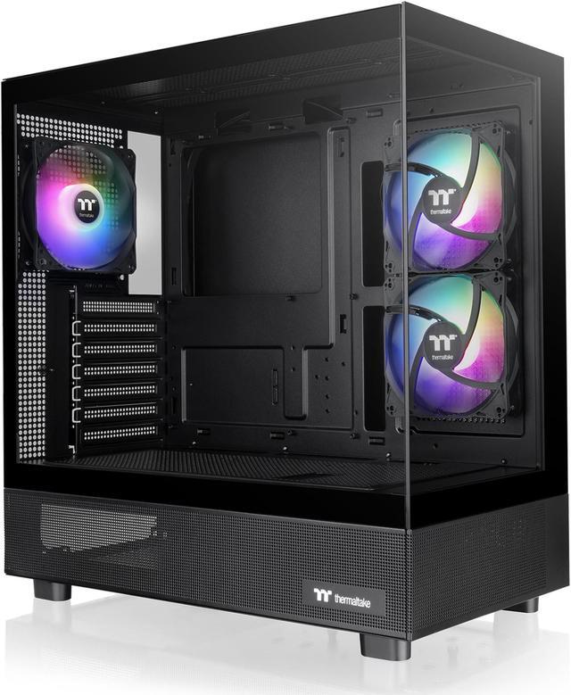 Alt view image 7 of 7 - Thermaltake View 270 Plus TG ARGB ATX Mid-Tower Gaming Computer Case Black (CA-1Y7-00M1WN-01)