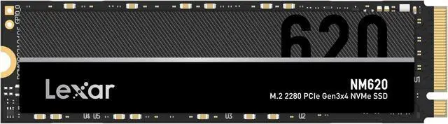 Alt view image 8 of 8 - Lexar NM620 SSD 2TB PCIe Gen3 NVMe M.2 2280 Internal Solid State Drive, Up to 3300MB/s Read, for Gamers and PC Enthusiasts (LNM620X002T-RNNNU)