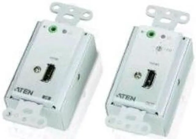 Alt view image 4 of 4 - HDMI Over Cat5 Extender Wallplate,3 Years Warranty
