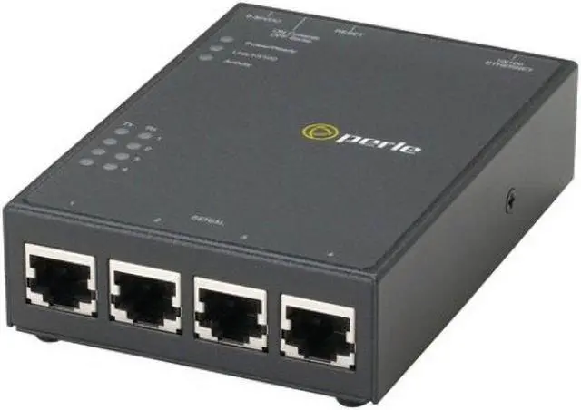 Alt view image 4 of 4 - Perle IOLAN STS4P GR PoE Secure Device Server