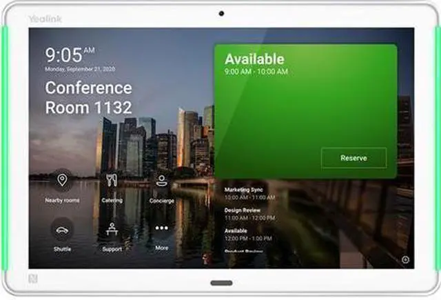 Main image of Yealink Multifunctional Meeting Room Scheduling Panel 1303117