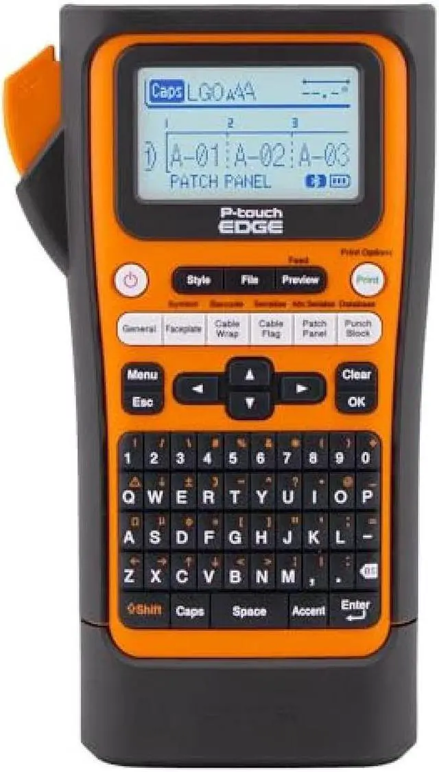 Alt view image 2 of 10 - Brother PT-E310BTVP Electronic Label Maker
