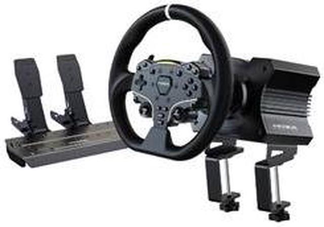 Alt view image 7 of 7 - MOZA R5 All-in-One PC Gaming Racing Simulator 3PCS Bundle: 5.5Nm Direct Drive Wheel Base, 11-inch Racing Wheel, Anti-Slip Pedals and a Desk Clamp, Cloud-based App Control