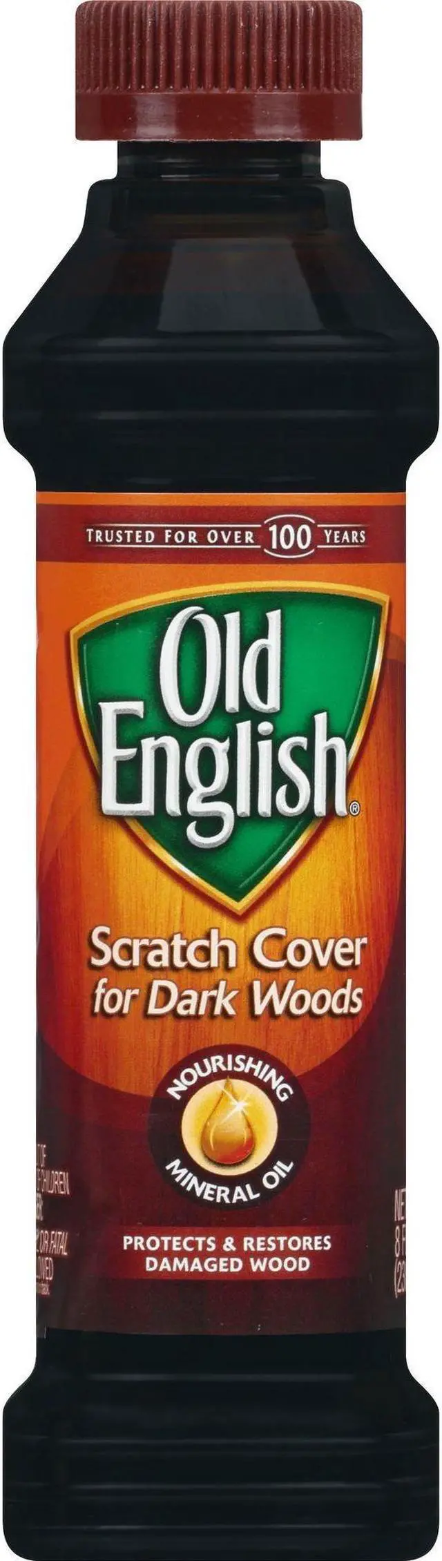 Alt view image 10 of 10 - Old English Furniture Scratch Cover For Dark Woods 8oz Bottle 75144