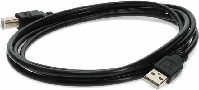 Alt view image 2 of 2 - AddOn HP Q6264A Compatible 1.82m (6.00ft) USB 2.0 (A) Male to USB 2.0 (B) Male B