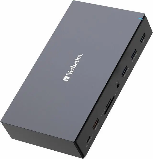 Alt view image 7 of 11 - Verbatim 17-Port USB-C Professional Docking Station 32172